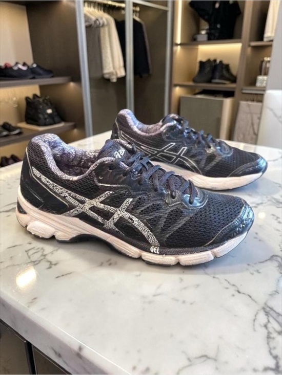 Asics Shoes - Asics Gel Enhance Ultra 4.0 Womens Running Shoes Size 10 Black White